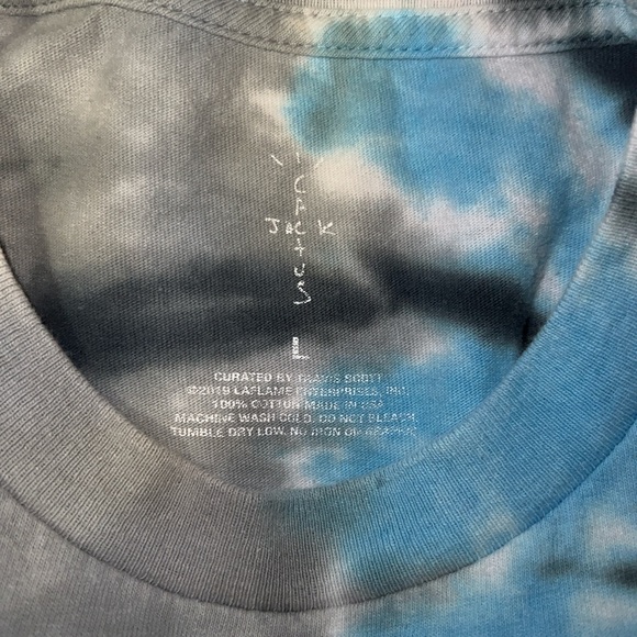 ASTROWORLD FESTIVAL TIE DYE SHIRT 2019 #astroworld #travisscott #cactusjack - Picture 5 of 7